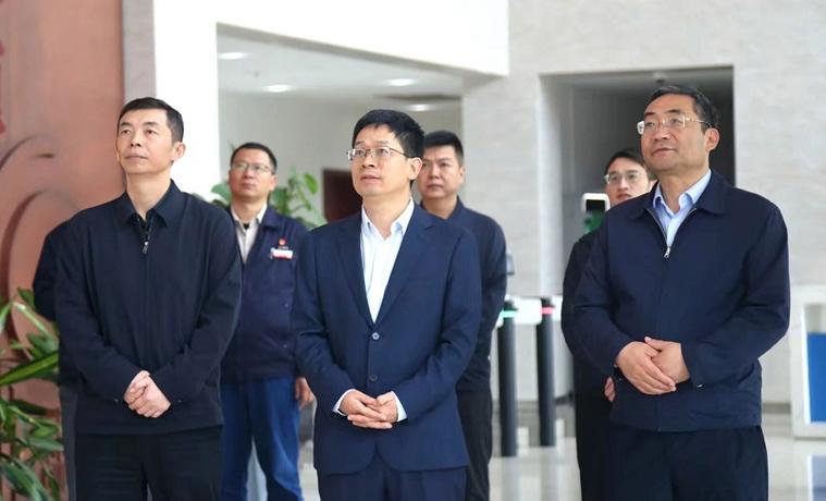 闫恒光到渭化彬州公司,彬长矿业小庄矿督导检查安全生产工作